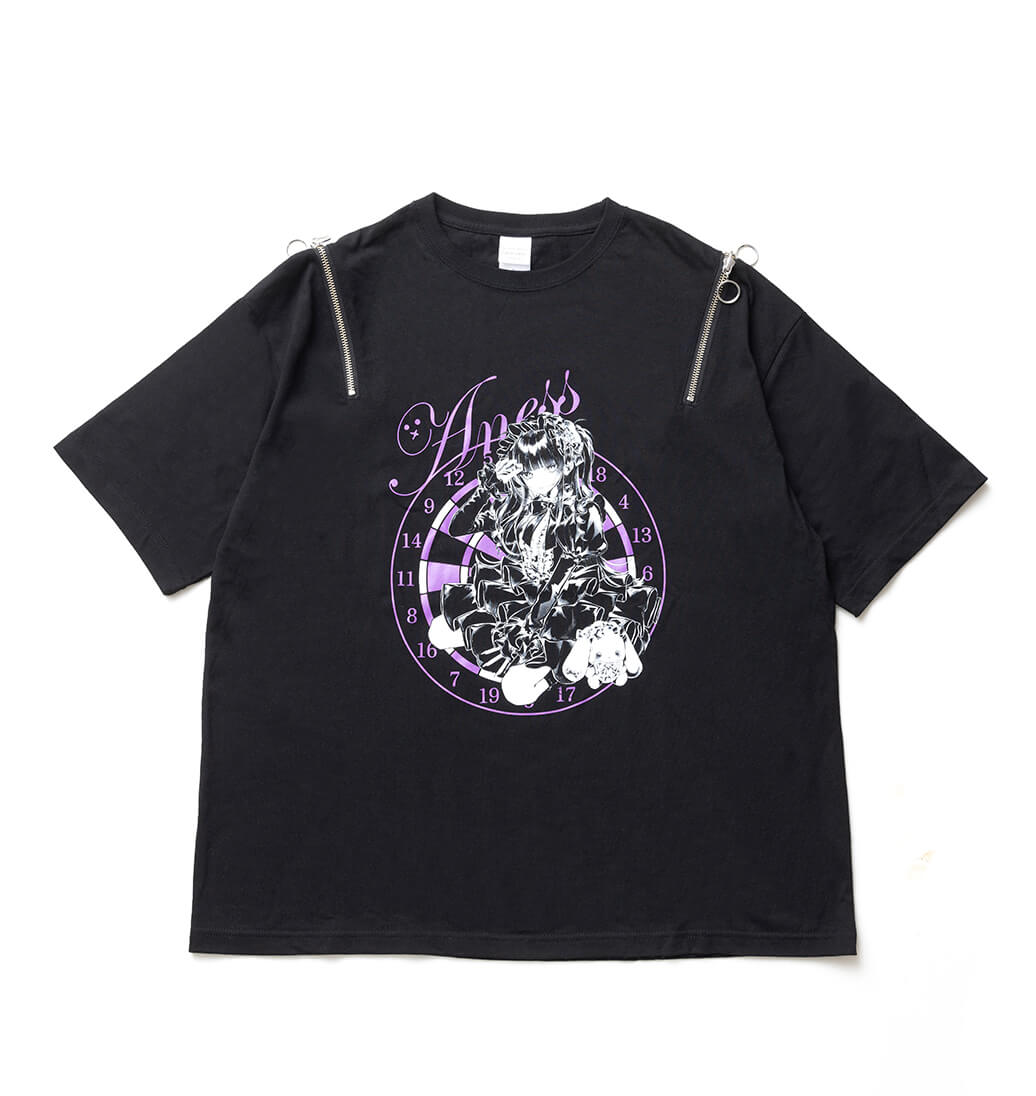 ORIGINAL ILLUSTRATION ZIP TEE 1