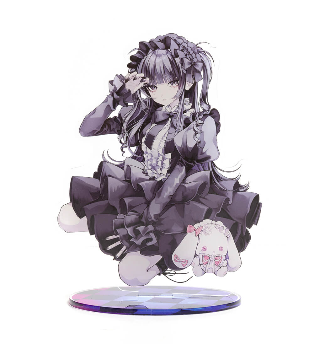 ORIGINAL ILLUSTRATION BIG ACRYLIC STAND 1